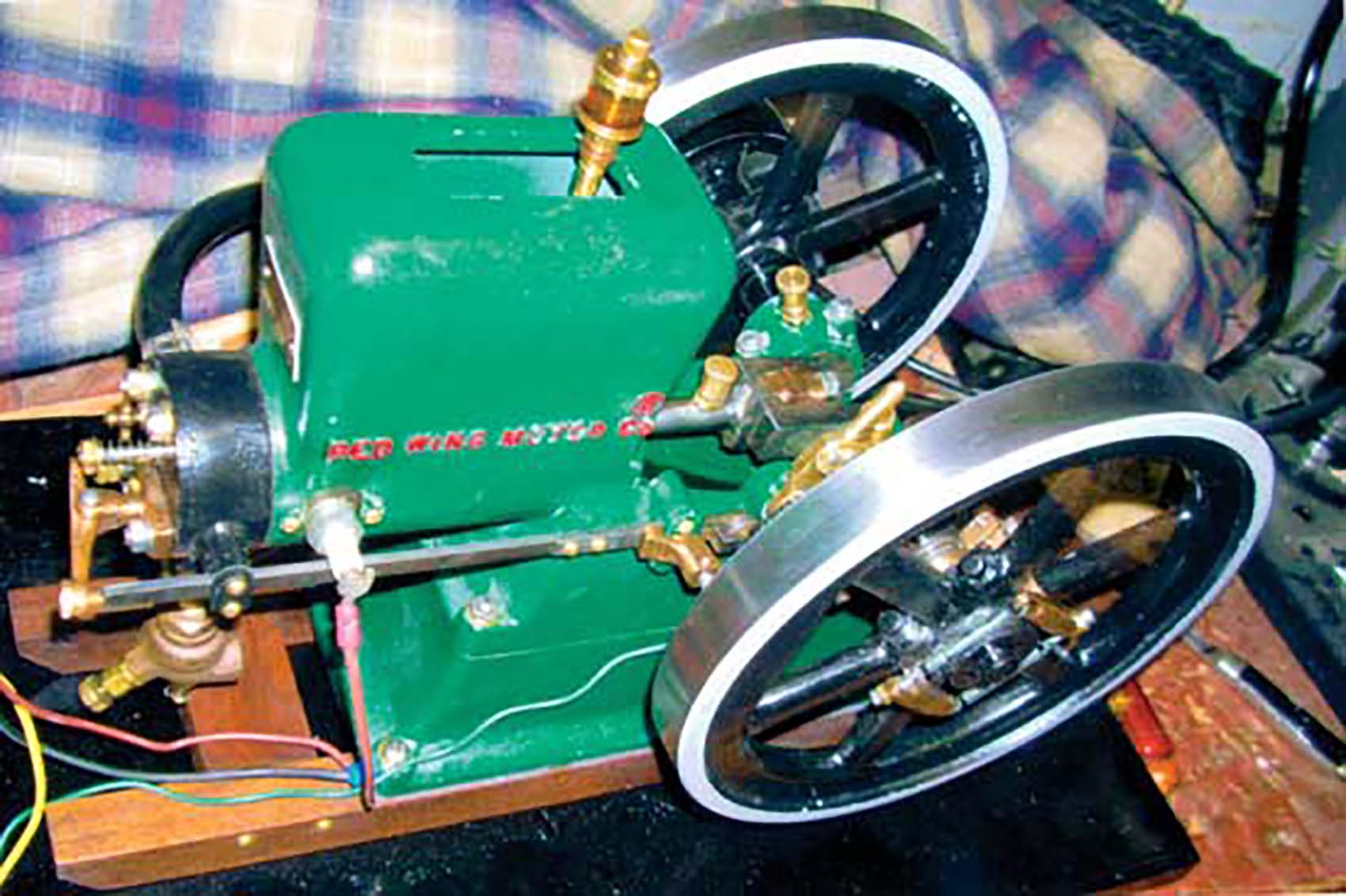 Red Wing Scale Gas Engine Restoration Gas Engine Magazine